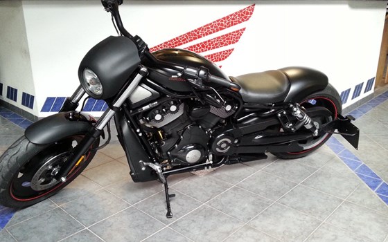 Umgebautes Motorrad Harley-Davidson V-Rod Night Rod VRSCD von Motorrad Kreiselmeyer GmbH - Bild 6 Umgebautes Motorrad Harley-Davidson V-Rod Night Rod VRSCD von Motorrad Kreiselmeyer GmbH - Bild 6