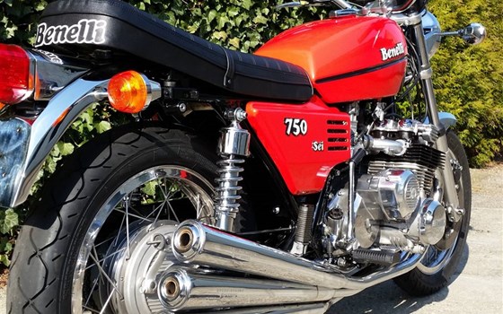 Umgebautes Motorrad Benelli 750 Sei von Motorrad Scheunpflug e.K. - Bild 2 Umgebautes Motorrad Benelli 750 Sei von Motorrad Scheunpflug e.K. - Bild 2