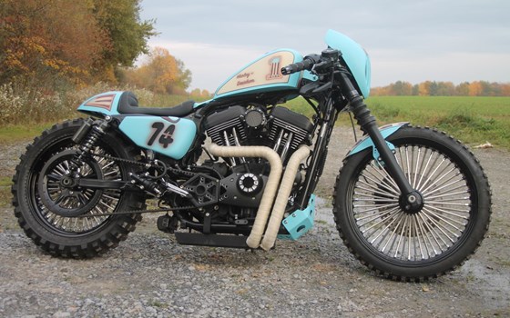 Umgebautes Motorrad Harley-Davidson Sportster XL 1200 N Nightster von X-Trem Custombikes - Bild 2 Umgebautes Motorrad Harley-Davidson Sportster XL 1200 N Nightster von X-Trem Custombikes - Bild 2