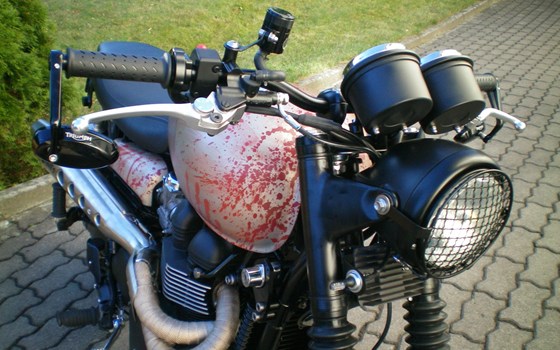 Umgebautes Motorrad Triumph Scrambler von TRIUMPH Chemnitz Böttger und Budach OHG - Bild 7 Umgebautes Motorrad Triumph Scrambler von TRIUMPH Chemnitz Böttger und Budach OHG - Bild 7