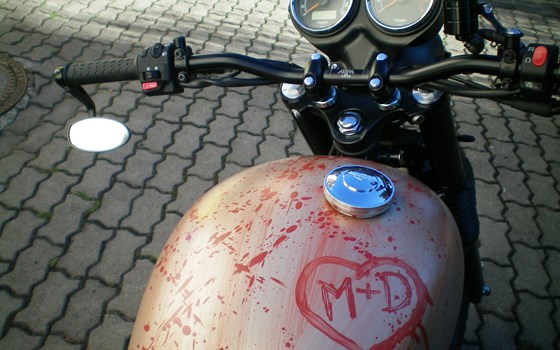 Umgebautes Motorrad Triumph Scrambler von TRIUMPH Chemnitz Böttger und Budach OHG - Bild 8 Umgebautes Motorrad Triumph Scrambler von TRIUMPH Chemnitz Böttger und Budach OHG - Bild 8