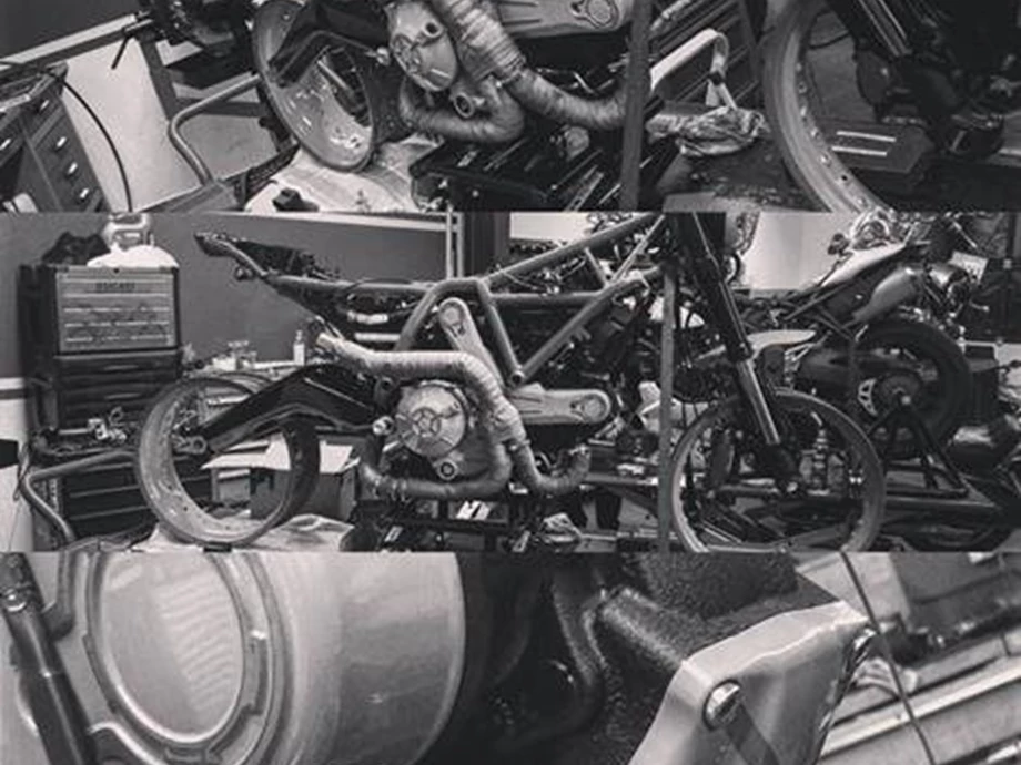 Umbgebautes Motorrad Ducati Scrambler Icon Bild 23: Umbgebautes Motorrad Ducati Scrambler Icon