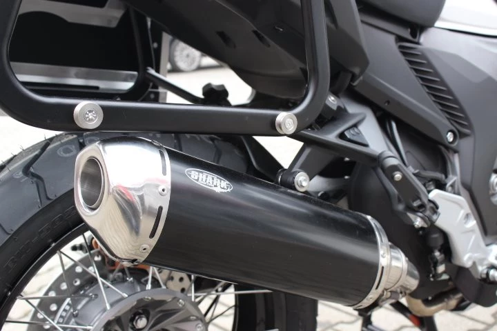 Umbgebautes Motorrad Honda VFR1200X Crosstourer Bild 13: Umbgebautes Motorrad Honda VFR1200X Crosstourer