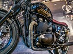 Umbgebautes Motorrad Triumph Bonneville T100