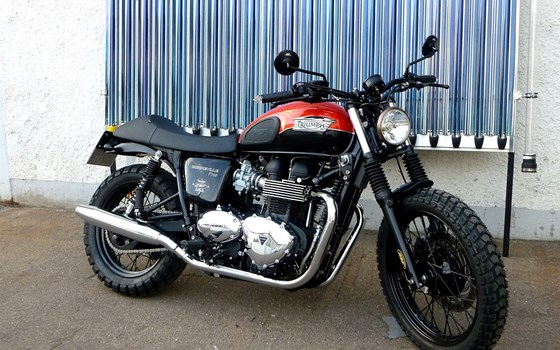Umgebautes Motorrad Triumph Bonneville T100 von SBF TRIUMPH Bikes & Parts GmbH & Co.KG - Bild 1 Umgebautes Motorrad Triumph Bonneville T100 von SBF TRIUMPH Bikes & Parts GmbH & Co.KG - Bild 1