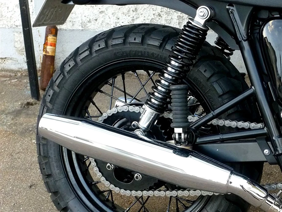 Umbgebautes Motorrad Triumph Bonneville T100 Bild 12: Umbgebautes Motorrad Triumph Bonneville T100