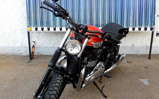 Umgebautes Motorrad Triumph Bonneville T100 von SBF TRIUMPH Bikes & Parts GmbH & Co.KG - Bild 5 Umgebautes Motorrad Triumph Bonneville T100 von SBF TRIUMPH Bikes & Parts GmbH & Co.KG - Bild 5