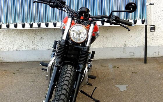 Umgebautes Motorrad Triumph Bonneville T100 von SBF TRIUMPH Bikes & Parts GmbH & Co.KG - Bild 9 Umgebautes Motorrad Triumph Bonneville T100 von SBF TRIUMPH Bikes & Parts GmbH & Co.KG - Bild 9