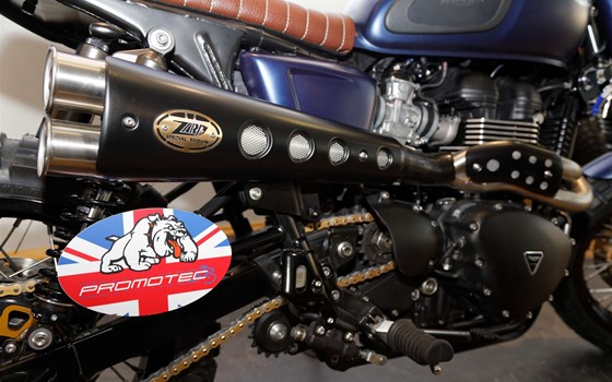 Umgebautes Motorrad Triumph Scrambler von Promotec GmbH - Bild 10 Umgebautes Motorrad Triumph Scrambler von Promotec GmbH - Bild 10