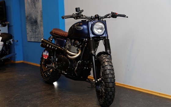 Umgebautes Motorrad Triumph Scrambler von Promotec GmbH - Bild 2 Umgebautes Motorrad Triumph Scrambler von Promotec GmbH - Bild 2