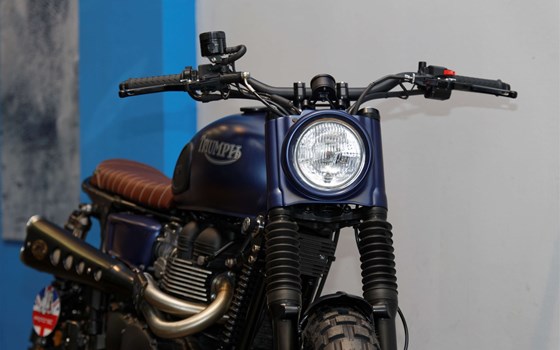 Umgebautes Motorrad Triumph Scrambler von Promotec GmbH - Bild 3 Umgebautes Motorrad Triumph Scrambler von Promotec GmbH - Bild 3