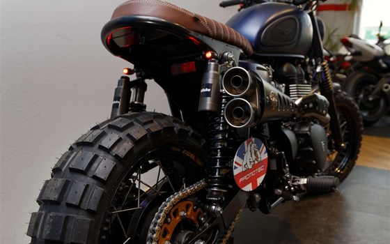 Umgebautes Motorrad Triumph Scrambler von Promotec GmbH - Bild 7 Umgebautes Motorrad Triumph Scrambler von Promotec GmbH - Bild 7