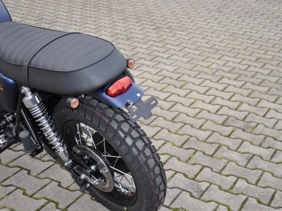 Umbgebautes Motorrad Triumph Scrambler Bild 10: Umbgebautes Motorrad Triumph Scrambler