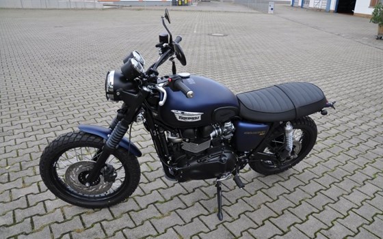 Umgebautes Motorrad Triumph Scrambler von Zweirad Hermann - Bild 8 Umgebautes Motorrad Triumph Scrambler von Zweirad Hermann - Bild 8