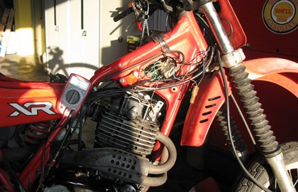 Honda XR 500 R Custom Bike Honda XR 500 R Custom Bike
