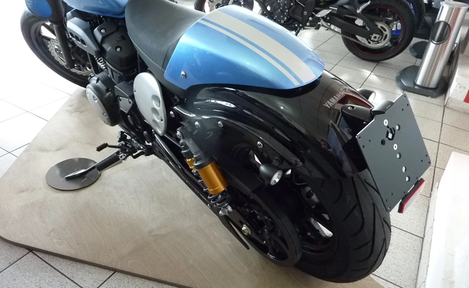 Umbgebautes Motorrad Yamaha XV950 Racer Bild 6: Umbgebautes Motorrad Yamaha XV950 Racer