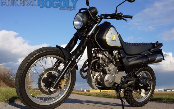 Umgebautes Motorrad Honda SLR650 von Motorrad Bogoly KG - Bild 1 Umgebautes Motorrad Honda SLR650 von Motorrad Bogoly KG - Bild 1
