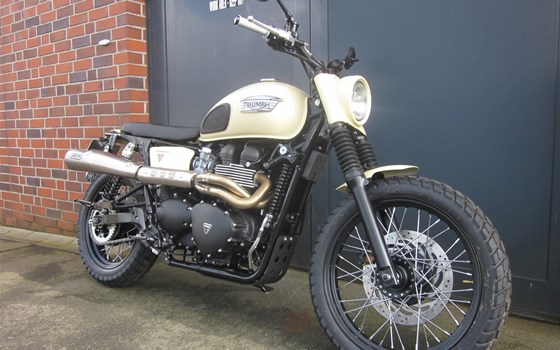 Umgebautes Motorrad Triumph Scrambler von Viking Cycles GmbH Lübeck - Bild 3 Umgebautes Motorrad Triumph Scrambler von Viking Cycles GmbH Lübeck - Bild 3