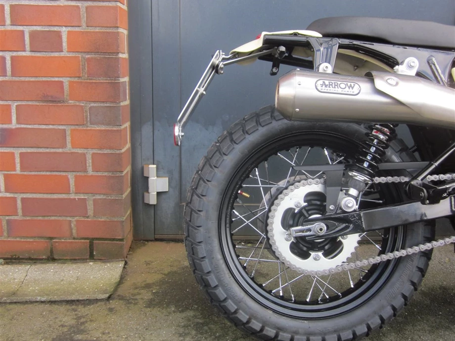 Umbgebautes Motorrad Triumph Scrambler Bild 5: Umbgebautes Motorrad Triumph Scrambler