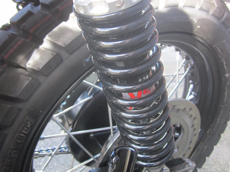 Umbgebautes Motorrad Triumph Scrambler Bild 8: Umbgebautes Motorrad Triumph Scrambler