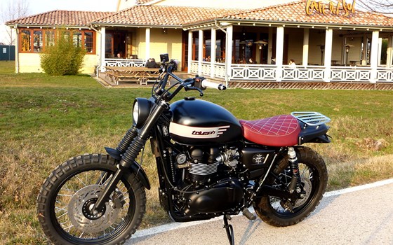 Umgebautes Motorrad Triumph Scrambler von SBF TRIUMPH Bikes & Parts GmbH & Co.KG - Bild 2 Umgebautes Motorrad Triumph Scrambler von SBF TRIUMPH Bikes & Parts GmbH & Co.KG - Bild 2