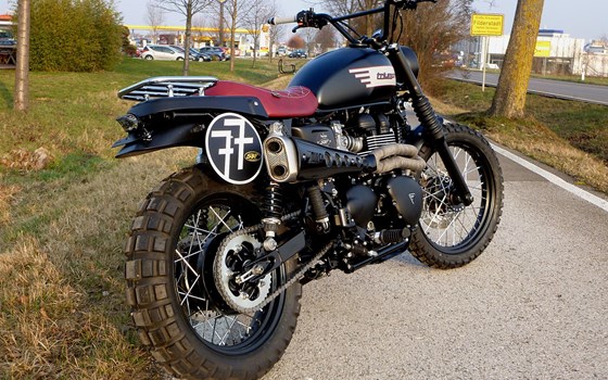 Umgebautes Motorrad Triumph Scrambler von SBF TRIUMPH Bikes & Parts GmbH & Co.KG - Bild 3 Umgebautes Motorrad Triumph Scrambler von SBF TRIUMPH Bikes & Parts GmbH & Co.KG - Bild 3