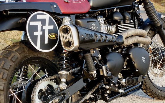 Umgebautes Motorrad Triumph Scrambler von SBF TRIUMPH Bikes & Parts GmbH & Co.KG - Bild 5 Umgebautes Motorrad Triumph Scrambler von SBF TRIUMPH Bikes & Parts GmbH & Co.KG - Bild 5