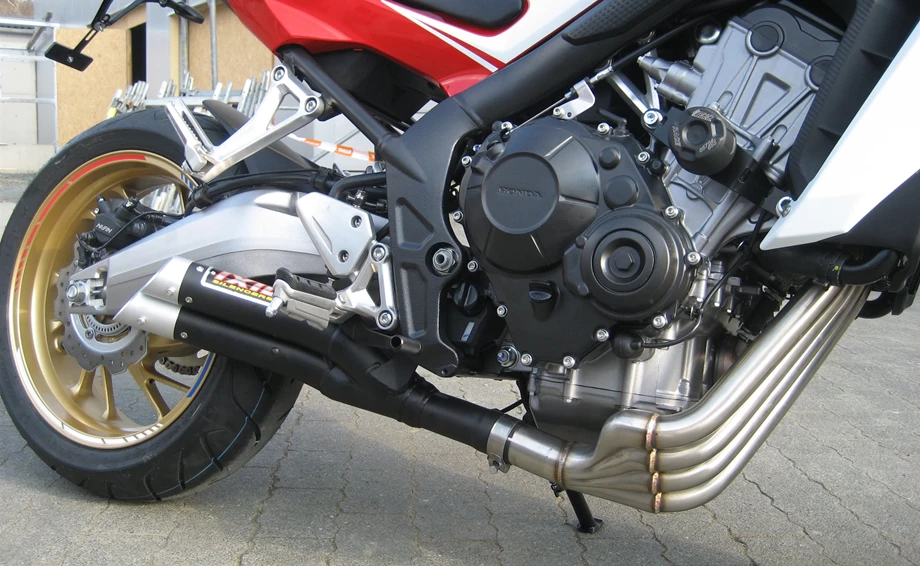 Umbgebautes Motorrad Honda CB 650 Bild 10: Umbgebautes Motorrad Honda CB 650