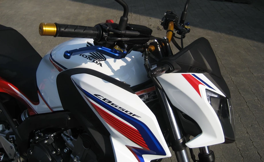 Umbgebautes Motorrad Honda CB 650 Bild 5: Umbgebautes Motorrad Honda CB 650