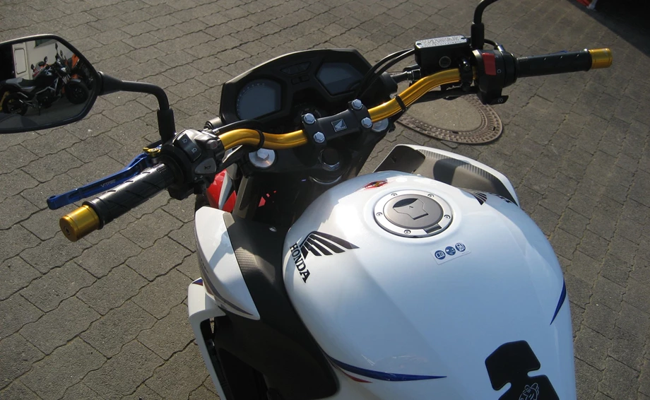 Umbgebautes Motorrad Honda CB 650 Bild 6: Umbgebautes Motorrad Honda CB 650