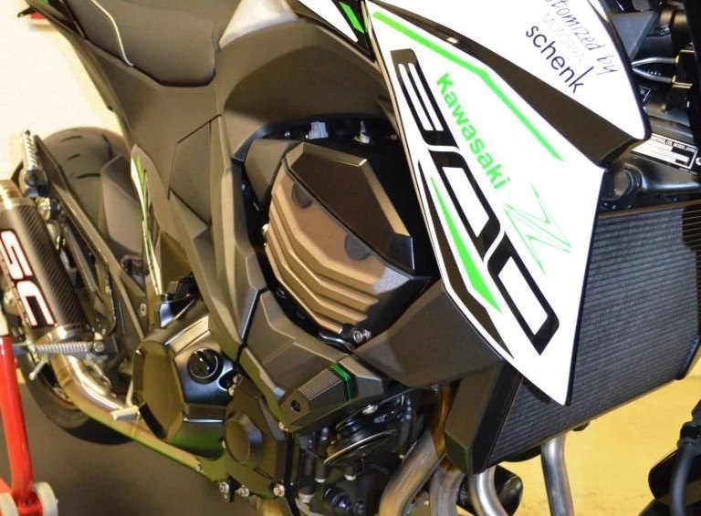 Umbgebautes Motorrad Kawasaki Z 800 e Bild 13: Umbgebautes Motorrad Kawasaki Z 800 e