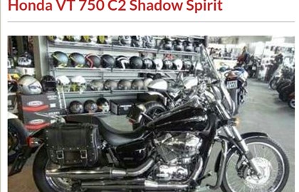 Honda VT 750 C2 Shadow Spirit Custom Bike