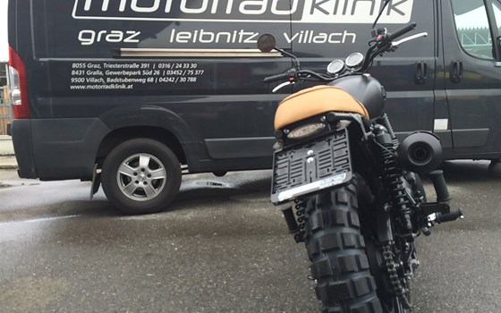 Umgebautes Motorrad Triumph Scrambler von Motorradklinik GmbH - Bild 4 Umgebautes Motorrad Triumph Scrambler von Motorradklinik GmbH - Bild 4