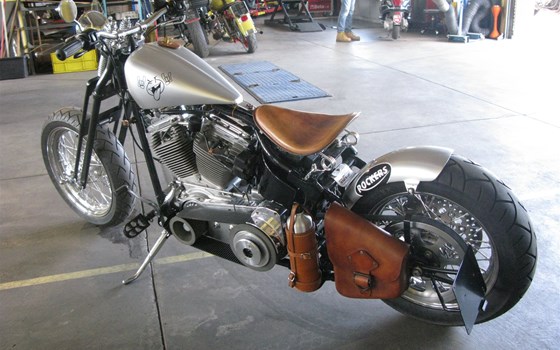 Umgebautes Motorrad Harley-Davidson Softail Standard FXST von HK-Technik Kemeter OG - Bild 3 Umgebautes Motorrad Harley-Davidson Softail Standard FXST von HK-Technik Kemeter OG - Bild 3