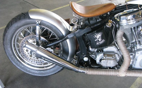 Umgebautes Motorrad Harley-Davidson Softail Standard FXST von HK-Technik Kemeter OG - Bild 6 Umgebautes Motorrad Harley-Davidson Softail Standard FXST von HK-Technik Kemeter OG - Bild 6