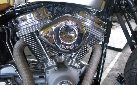 Umgebautes Motorrad Harley-Davidson Softail Standard FXST von HK-Technik Kemeter OG - Bild 7 Umgebautes Motorrad Harley-Davidson Softail Standard FXST von HK-Technik Kemeter OG - Bild 7