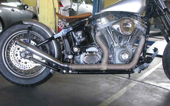 Umgebautes Motorrad Harley-Davidson Softail Standard FXST von HK-Technik Kemeter OG - Bild 8 Umgebautes Motorrad Harley-Davidson Softail Standard FXST von HK-Technik Kemeter OG - Bild 8