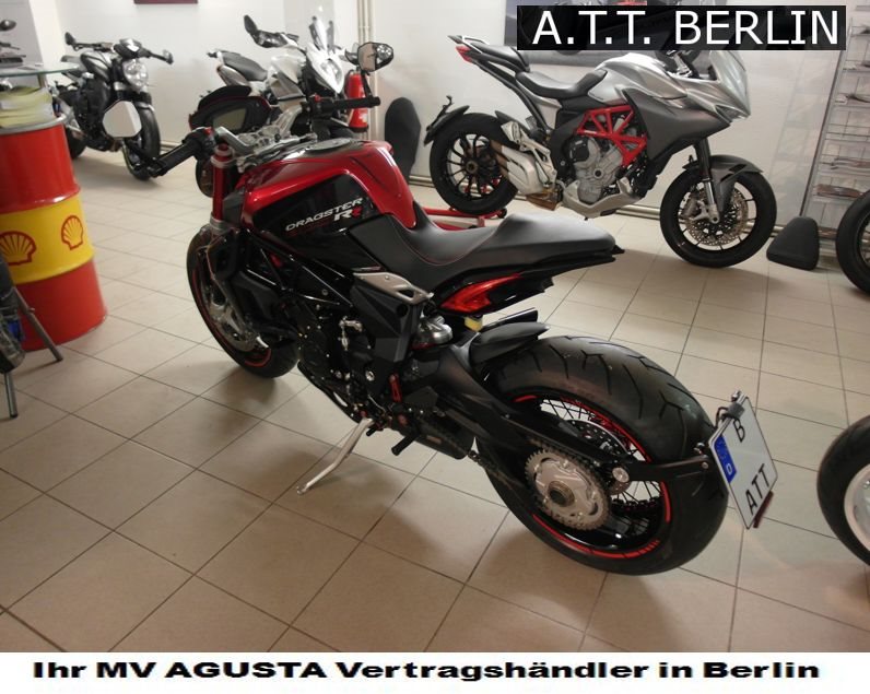 Umgebautes Motorrad MV Agusta Dragster 800 von A.T.T 