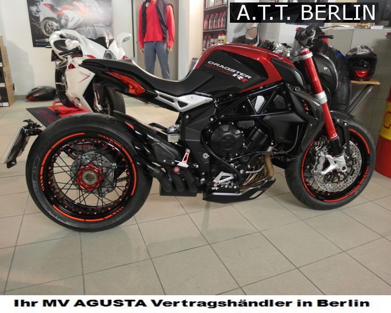 Umgebautes Motorrad MV Agusta Dragster 800 RR von A.T.T.-Tiedemann-Motorräder e.Kfm - 1000PS.de
