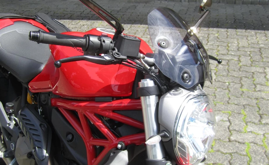 Umbgebautes Motorrad Ducati Monster 821 Bild 2: Umbgebautes Motorrad Ducati Monster 821