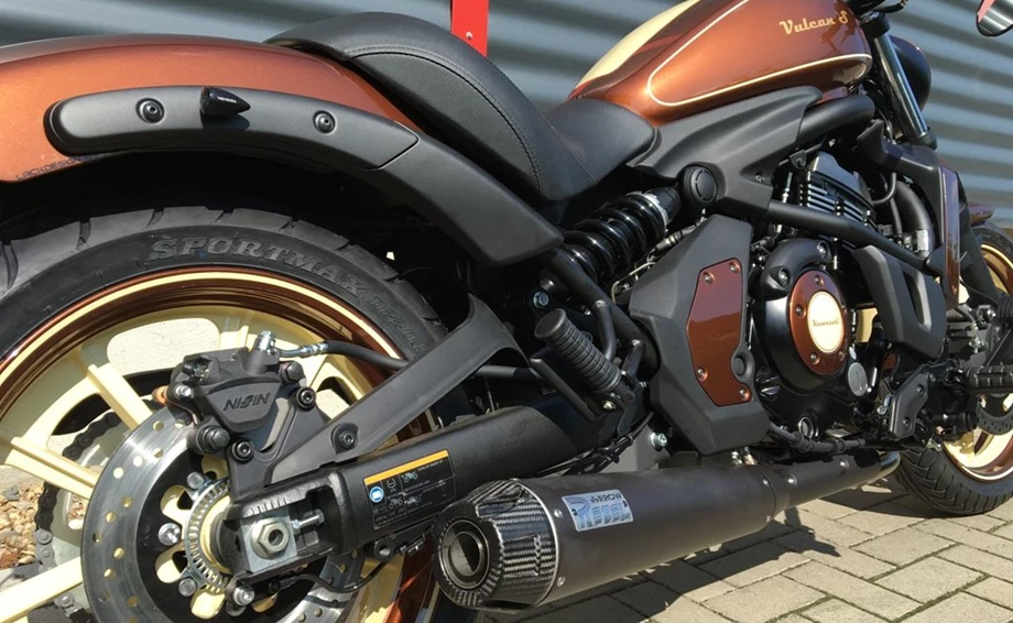 Umbgebautes Motorrad Kawasaki Vulcan S Bild 11: Umbgebautes Motorrad Kawasaki Vulcan S