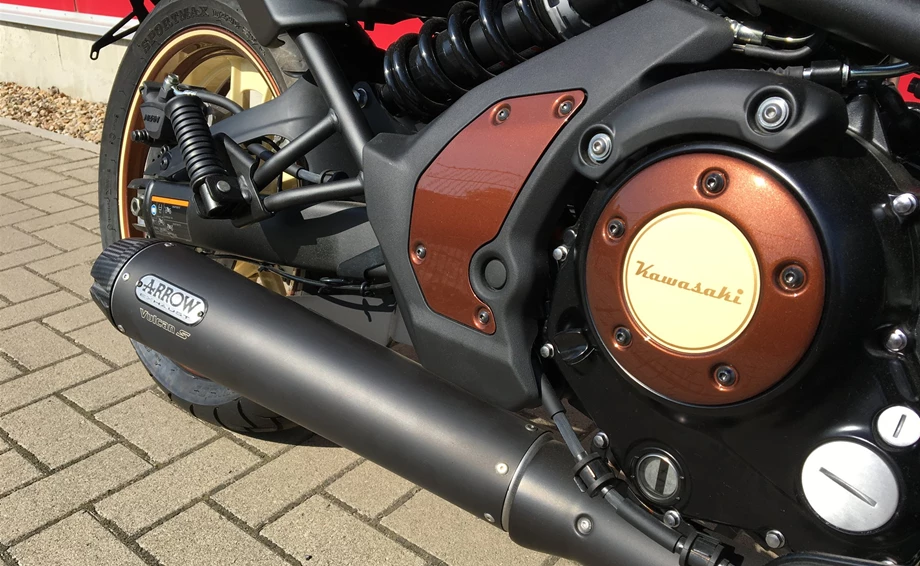 Umbgebautes Motorrad Kawasaki Vulcan S Bild 20: Umbgebautes Motorrad Kawasaki Vulcan S