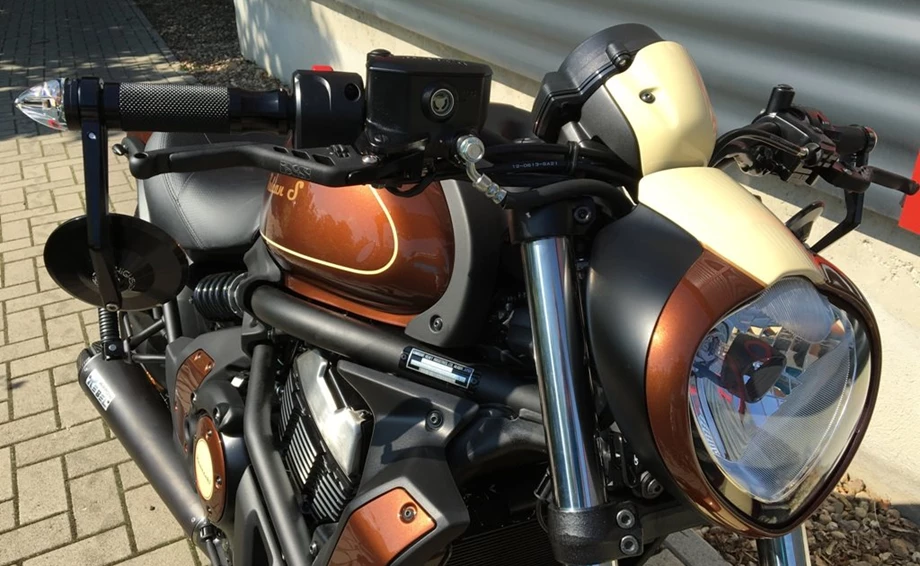 Umbgebautes Motorrad Kawasaki Vulcan S Bild 8: Umbgebautes Motorrad Kawasaki Vulcan S