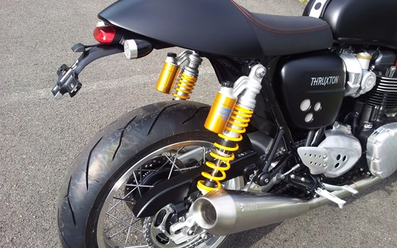 Umgebautes Motorrad Triumph Thruxton 1200R von Motorradhaus Löhmer GmbH - Bild 8 Umgebautes Motorrad Triumph Thruxton 1200R von Motorradhaus Löhmer GmbH - Bild 8