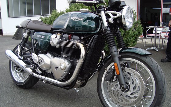 Umgebautes Motorrad Triumph Thruxton 1200 von Motorrad Reinhardt GmbH - Bild 1 Umgebautes Motorrad Triumph Thruxton 1200 von Motorrad Reinhardt GmbH - Bild 1