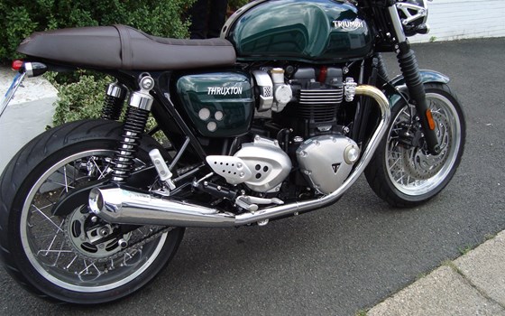 Umgebautes Motorrad Triumph Thruxton 1200 von Motorrad Reinhardt GmbH - Bild 2 Umgebautes Motorrad Triumph Thruxton 1200 von Motorrad Reinhardt GmbH - Bild 2