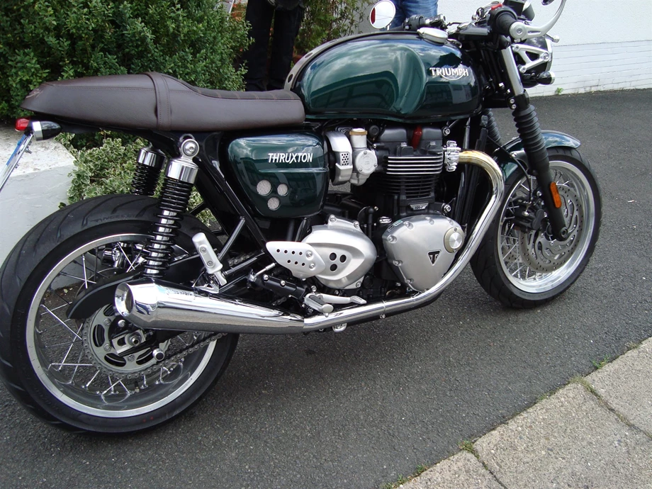 Rebuilt motorbike Triumph Thruxton 1200 Bild 2: Rebuilt motorbike Triumph Thruxton 1200