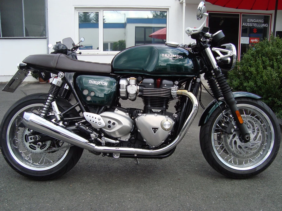 Rebuilt motorbike Triumph Thruxton 1200 Bild 4: Rebuilt motorbike Triumph Thruxton 1200