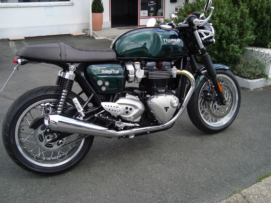 Rebuilt motorbike Triumph Thruxton 1200 Bild 5: Rebuilt motorbike Triumph Thruxton 1200