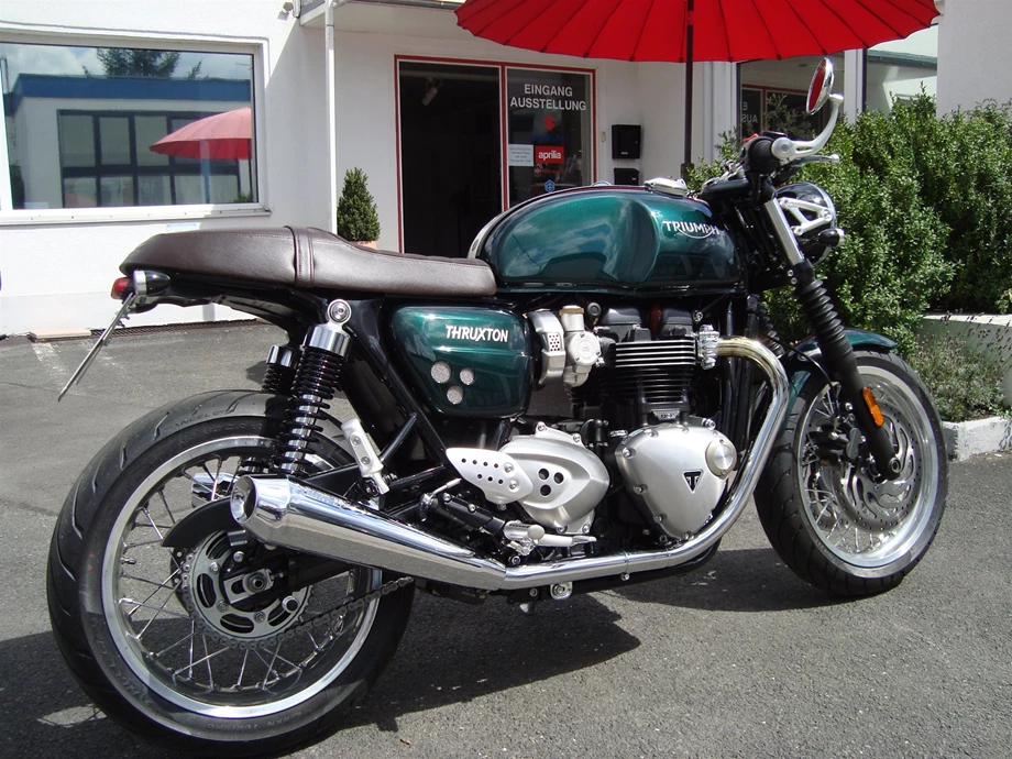 Rebuilt motorbike Triumph Thruxton 1200 Bild 8: Rebuilt motorbike Triumph Thruxton 1200